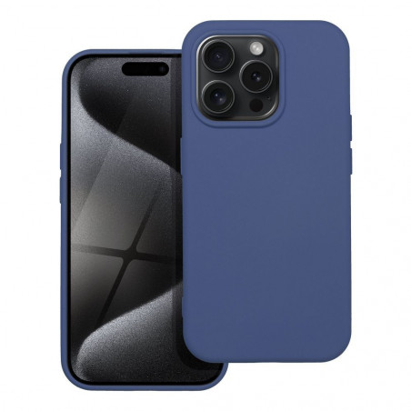 Kryt Silicone na Apple iPhone 15 Pro Elegantní  Modrý 