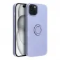 Kryt Silicone ring na Apple iPhone 15 Plus Fialový (Violet) 