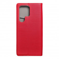 Peněženkové pouzdro Smart Case Book na Samsung Galaxy S23 Ultra 5G Červený