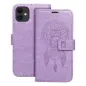 Peněženkové pouzdro MEZZO Book na Apple iPhone 11 Lapač snů  Fialový (Purple) 