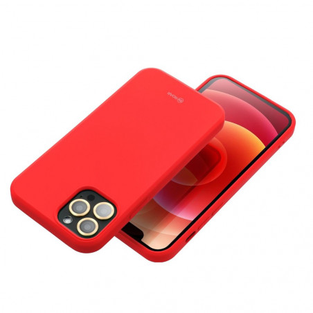 Kryt Roar Colorful Jelly na Apple iPhone 15 Zářivý růžový 