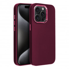 Kryt FRAME na Apple iPhone 15 Pro Elegantní  Fialový (Purple)