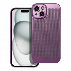 Kryt Breezy na Apple iPhone 15 Fialový (Purple) 