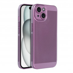 Kryt Breezy na Apple iPhone 15 Fialový (Purple) 