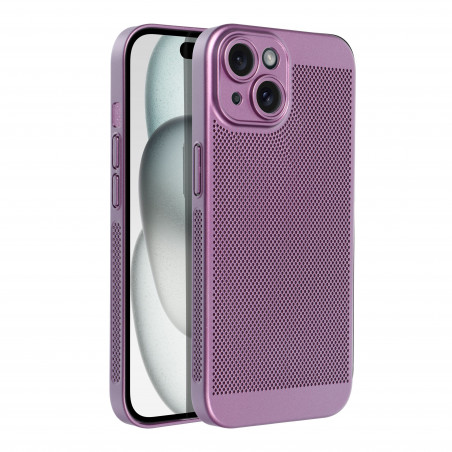 Kryt Breezy na Apple iPhone 15 Fialový (Purple)