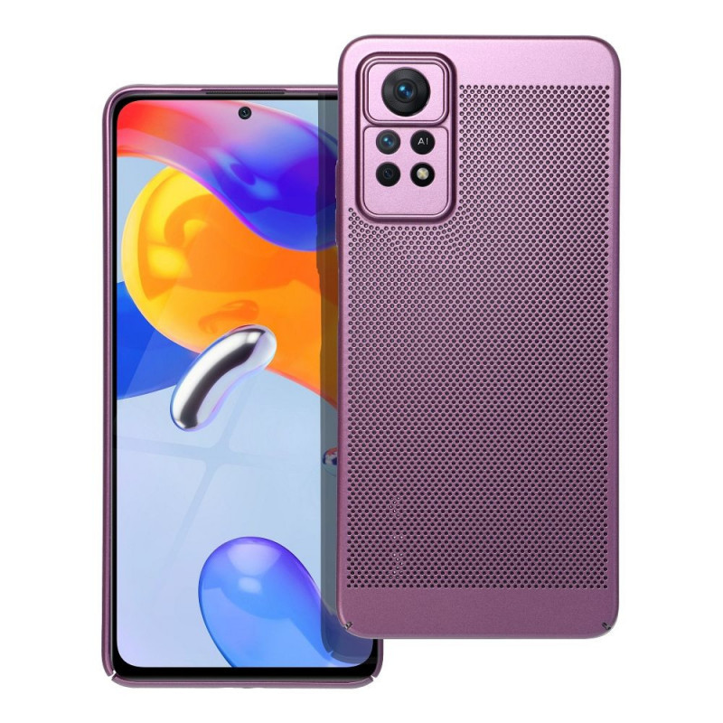 Kryt Breezy na XIAOMI Redmi Note 11 Pro Fialový (Purple) 