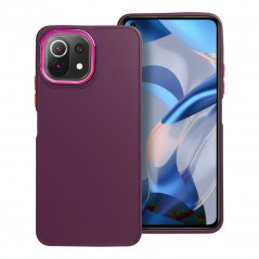 Kryt FRAME na XIAOMI Mi 11 Lite Elegantní  Fialový (Purple) 