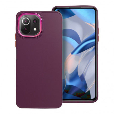 Kryt FRAME na XIAOMI Mi 11 Lite 5G Elegantní  Fialový (Purple)