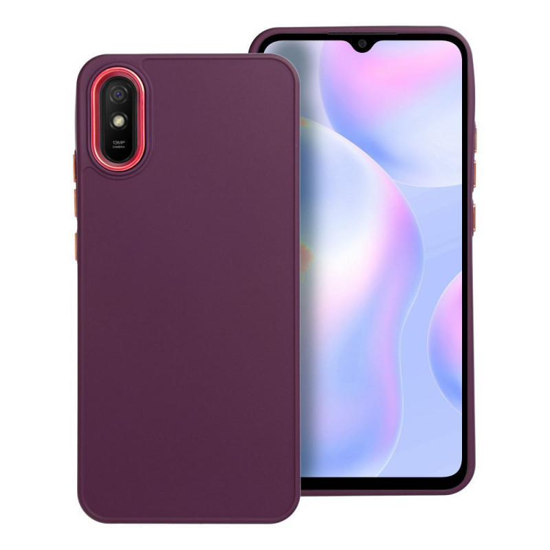 Kryt FRAME na XIAOMI Redmi 9A Elegantní  Fialový (Purple) 