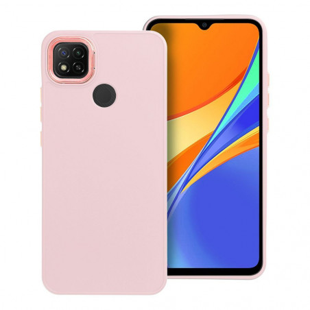 Kryt FRAME na XIAOMI Redmi 9A Elegantní  Pudrově růžový 