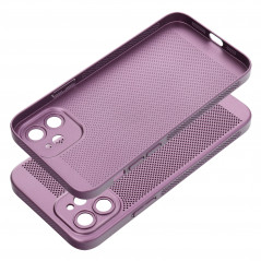 Kryt Breezy na Apple iPhone 12 Fialový (Purple) 