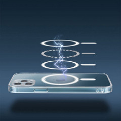 Kryt Clear Mag Cover na Samsung Galaxy S23 Plus 5G MagSAFE  Průhledný 