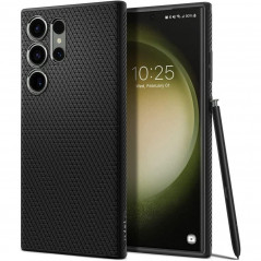 Kryt Spigen  Liquid Air na Samsung Galaxy S23 Ultra 5G Matná černá