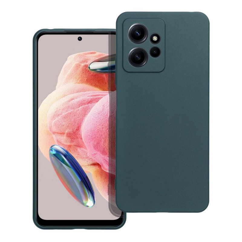 Kryt MATT na XIAOMI Redmi Note 12 4G Tmavě zelený 