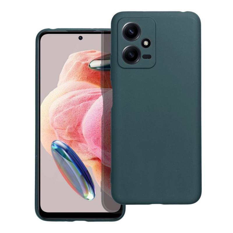 Kryt MATT na XIAOMI Redmi Note 12 5G Tmavě zelený 