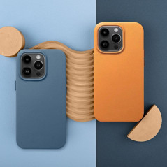 Kryt Leather Mag Cover na Apple iPhone 11 Pro Elegantní  MagSAFE  Indigový modrý 