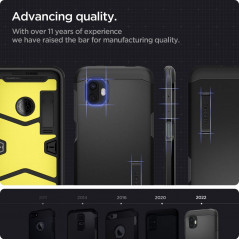 Kryt Spigen Tough Armor na Samsung Galaxy Xcover 6 Pro 5G Černý 