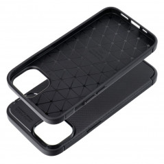 Kryt CARBON PREMIUM na Apple iPhone 14 Elegantní  Černý 