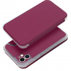 Peněženkové pouzdro Piano Book na Apple iPhone 11 Purpurový