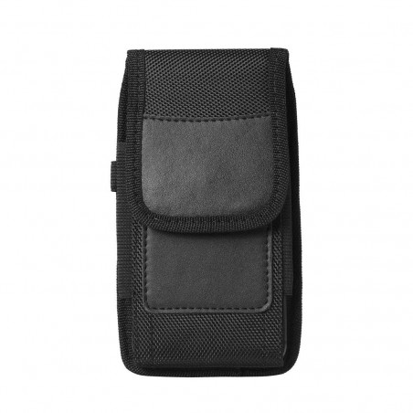 Univerzální pouzdro, Vertikální pouzdro Vertical Belt Holster OXFORD na Apple iPhone 11 Černý