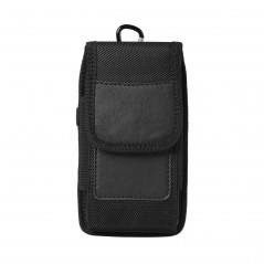 Univerzální pouzdro, Vertikální pouzdro Vertical Belt Holster OXFORD na Apple iPhone 11 Černý 