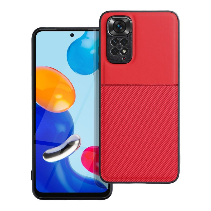 Kryt Noble na XIAOMI Redmi Note 11 Červený 