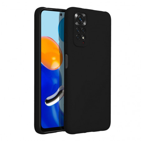 Kryt Silicone na XIAOMI Redmi Note 11 Elegantní  Černý 