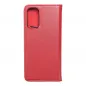 Peněženkové pouzdro Leather case SMART PRO na XIAOMI Redmi Note 11 Elegantní  Vinově červený 