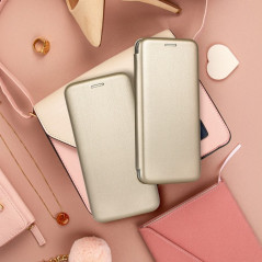 Peněženkové pouzdro Book Elegance na XIAOMI Redmi Note 11 Elegantní  Zlatý 