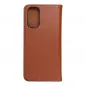 Peněženkové pouzdro Leather case SMART PRO na XIAOMI Redmi Note 11 Elegantní  Hnědý 