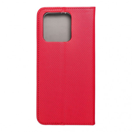 Peněženkové pouzdro Smart Case Book na XIAOMI Redmi 10C Červený 