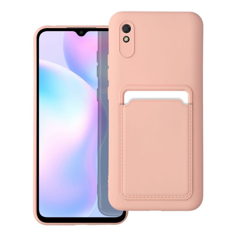 Kryt Card na XIAOMI Redmi 9A Růžový 