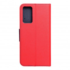 Peněženkové pouzdro Fancy Book na XIAOMI Redmi Note 11 Pro Červený / Námořnická modrá