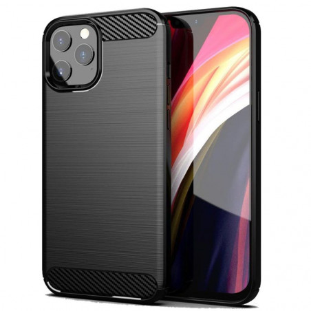 Kryt Carbon na Apple iPhone 13 Pro Elegantní  Černý 