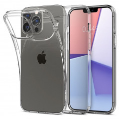 Kryt Spigen Liquid Crystal na Apple iPhone 13 Pro Max Křišťálově čistý  Průhledný