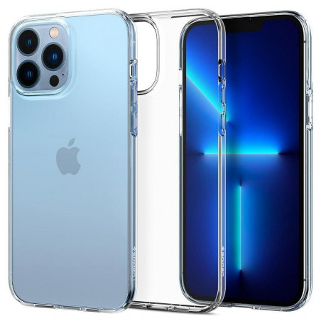 Kryt Spigen Liquid Crystal na Apple iPhone 13 Pro Max Křišťálově čistý  Průhledný 