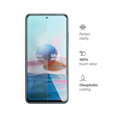 Tvrzené sklo  Blue Star 9H na XIAOMI Redmi Note 11 Průhledný 