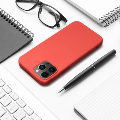 Kryt Silicone na XIAOMI Redmi Note 11 Elegantní  Broskvový 