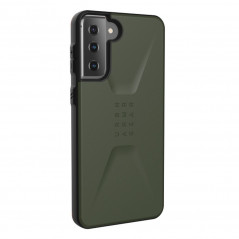 Kryt Urban Armor Gear Civilian na Samsung Galaxy S21 Plus 5G Prémiové pouzdro  MagSAFE  Olivový