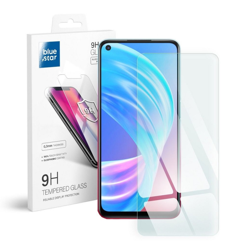 Tvrzené sklo  Blue Star 9H na Oppo A73 Průhledný 