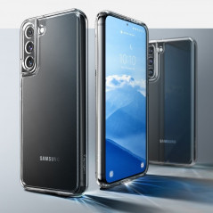 Kryt Spigen Ultra Hybrid na Samsung Galaxy S22 Křišťálově čistý  Průhledný 