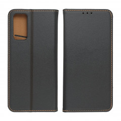 Peněženkové pouzdro Leather case SMART PRO na Samsung Galaxy S22 Ultra Elegantní  Černý 