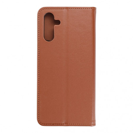 Peněženkové pouzdro Leather case SMART PRO na Samsung Galaxy A13 5G Elegantní  Hnědý 