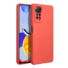 Kryt Silicone na XIAOMI Redmi Note 11 Pro Elegantní  Broskvový 