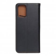 Peněženkové pouzdro Leather case SMART PRO na XIAOMI Redmi 9A Elegantní  Černý 