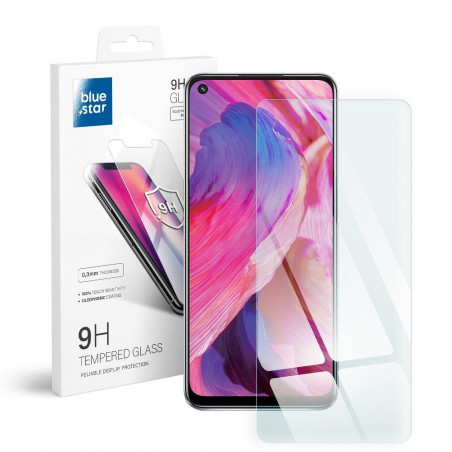 Tvrzené sklo  Blue Star 9H na Oppo A74 5G Průhledný 