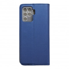 Peněženkové pouzdro Smart Case Book na Oppo Reno5 Lite Tmavší modrý 