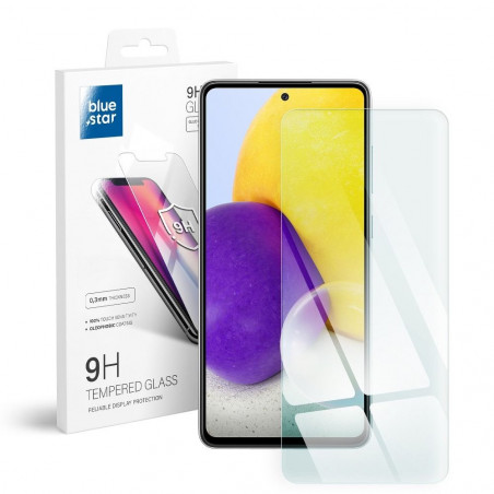 Tvrzené sklo  Blue Star 9H na Samsung Galaxy A72 5G Průhledný 