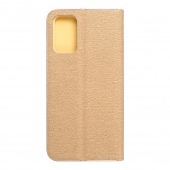 Peněženkové pouzdro LUNA Book Gold na XIAOMI Redmi 9T Elegantní  Zlatý 