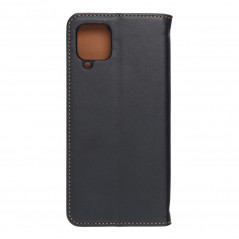 Peněženkové pouzdro Leather case SMART PRO na Samsung Galaxy A12 Elegantní  Černý 